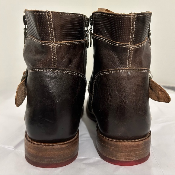 BED STU Becca Lux Leather Ankle Boots - Picture 9 of 15